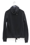 BORIS BIDJAN SABERI BLACK HOODED JACKET ZIPPER2 FTT00008 PBBS26 3